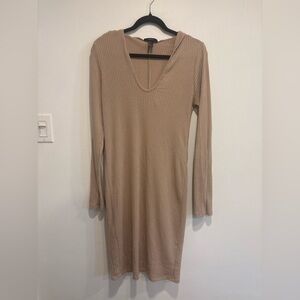 Forever 21 Ribbed Knit Bodycon Sweater Dress